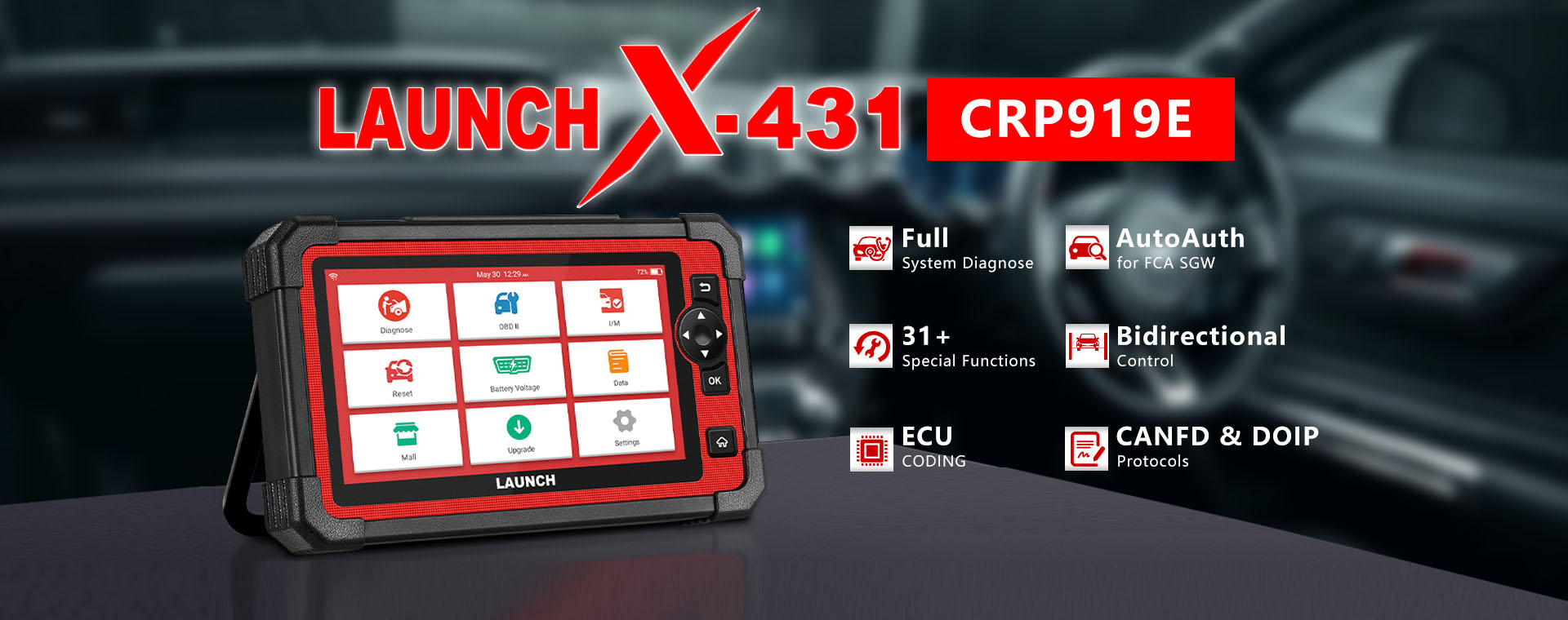 Launch X431 CRP919E