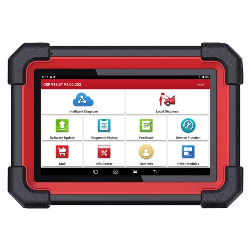 LAUNCH Creader CRP919E BT All System Diagnostic Tool Bluetooth Version of CRP919E OBD2 Scanner Supports CAN FD DoIP and ECU Coding