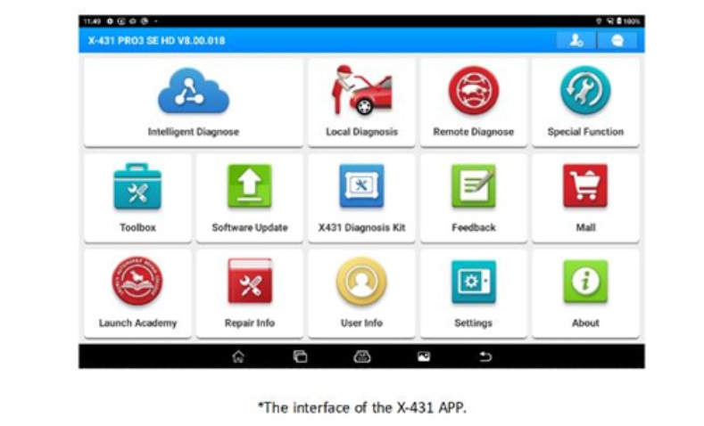 Upgraded to X431 APP
