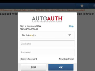 A Guide to Unlock the FCA SGW Gateway with Launch X431 